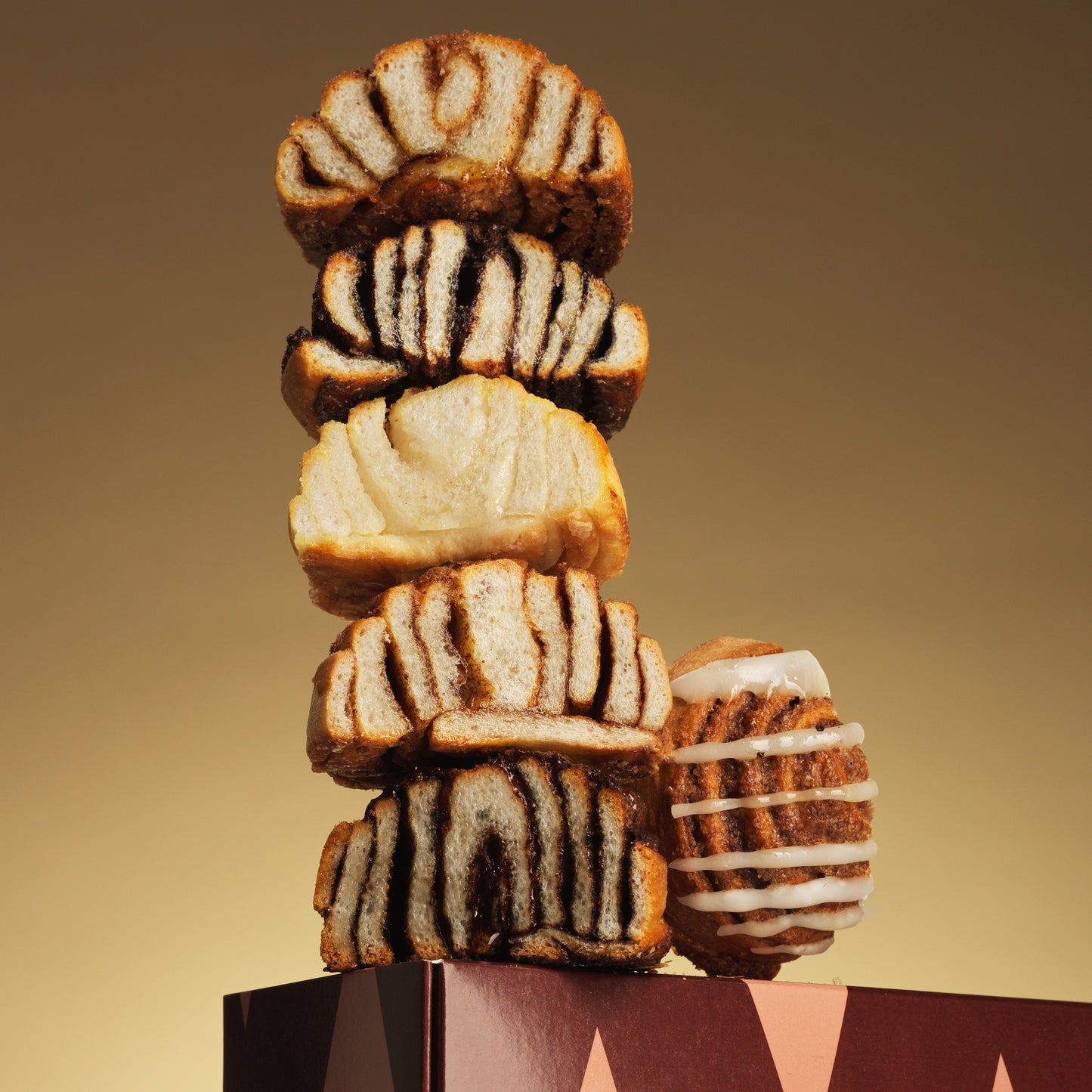 Bonsela Gourmet Family Gifts for Christmas, 20pc Chocolate Croissants