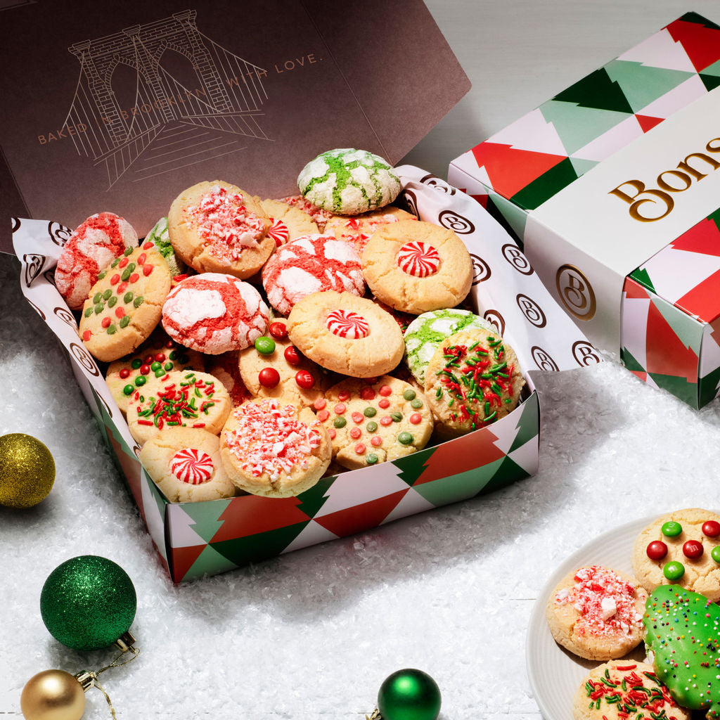 Handmade Gourmet Christmas Cookies - 36oz Peppermint Candy Cookies