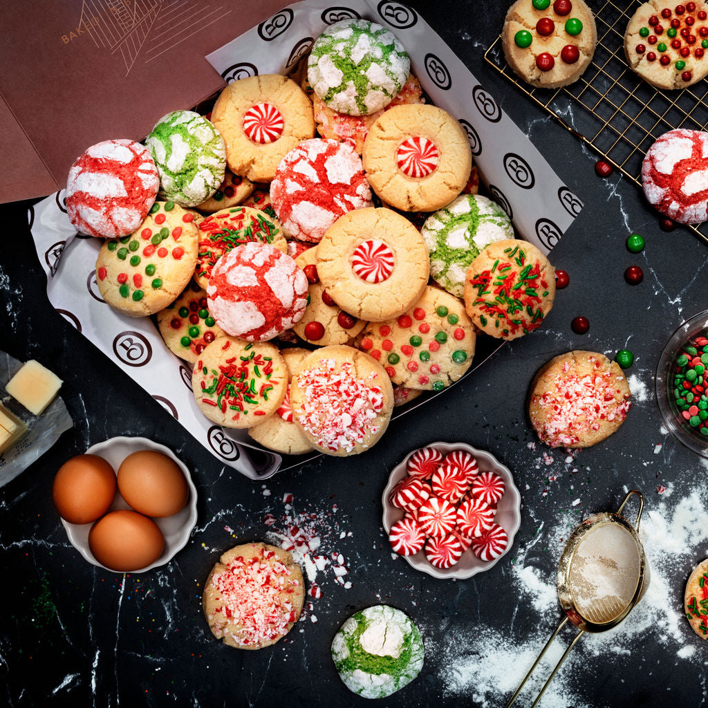 Handmade Gourmet Christmas Cookies - 36oz Peppermint Candy Cookies