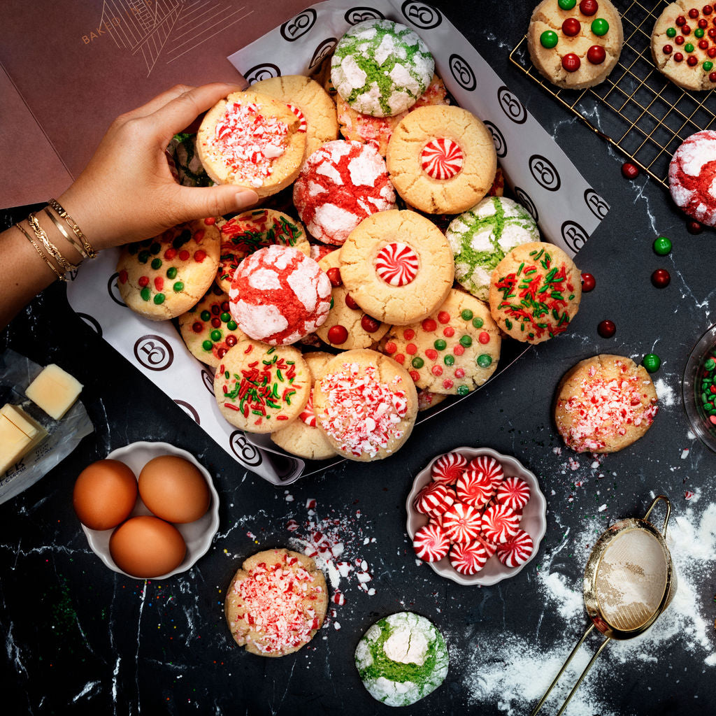 Handmade Gourmet Christmas Cookies - 36oz Peppermint Candy Cookies